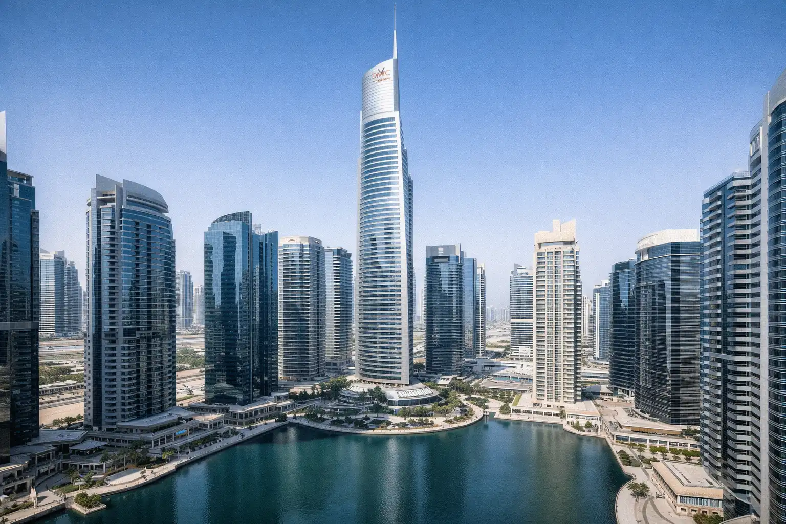 Dmcc almas tower dubai commodities trading district