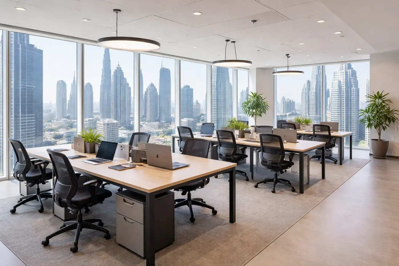 Dmcc jlt office workspace options