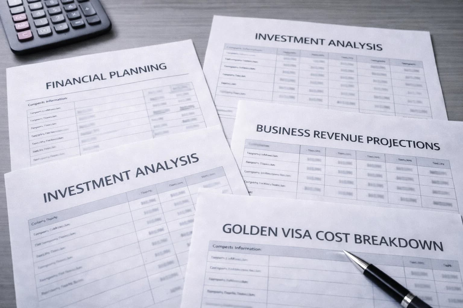 UAE Golden Visa eligibility and cost planning across the investment, salary and talent routes