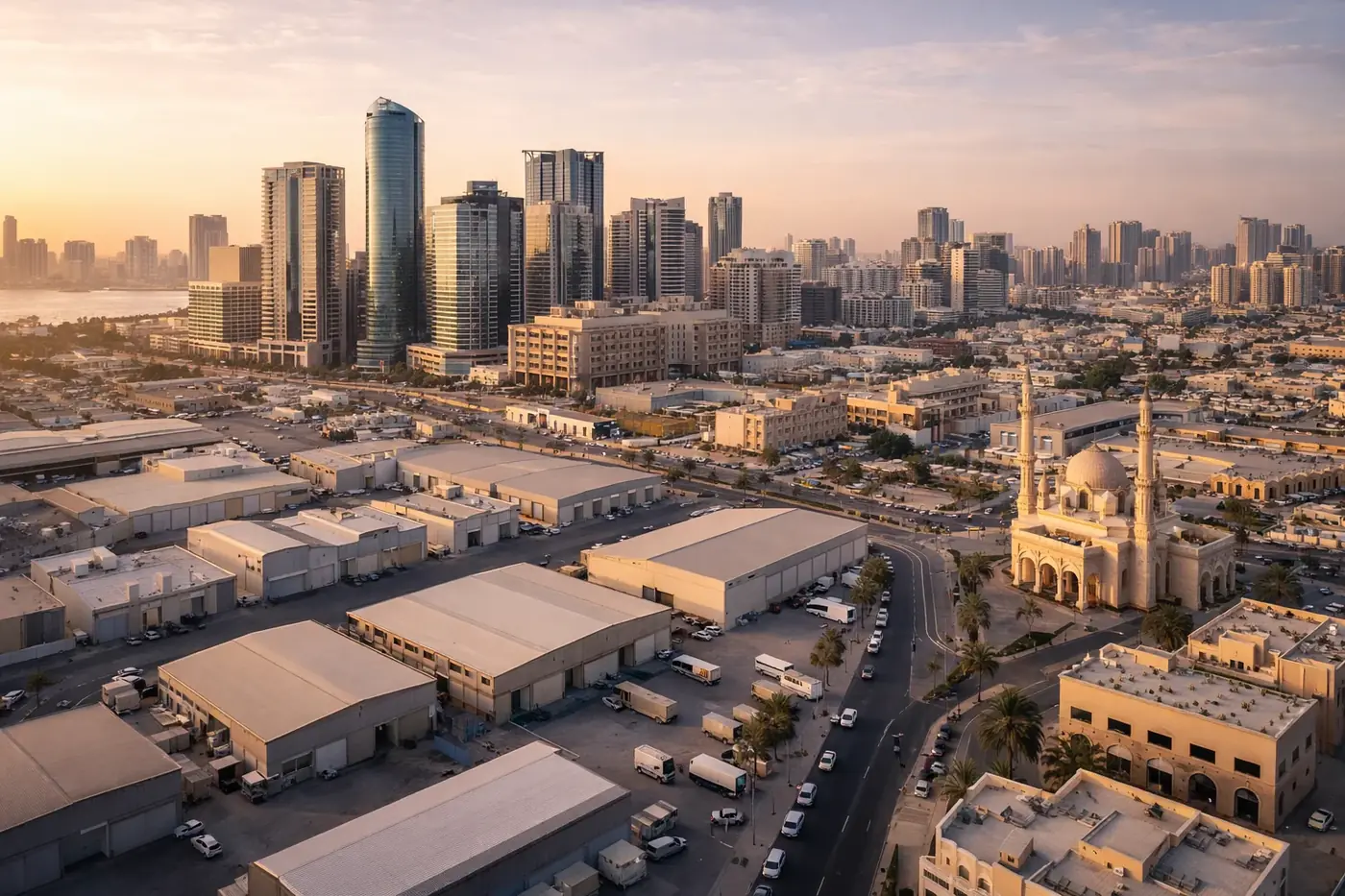 Sharjah business commercial industrial environment