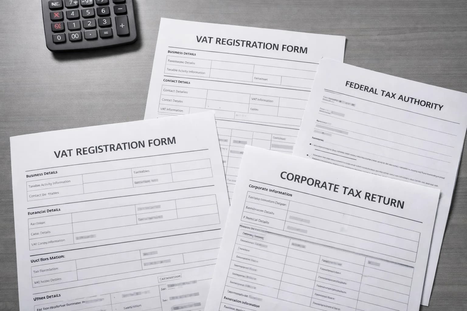 Uae tax compliance vat corporate tax documents