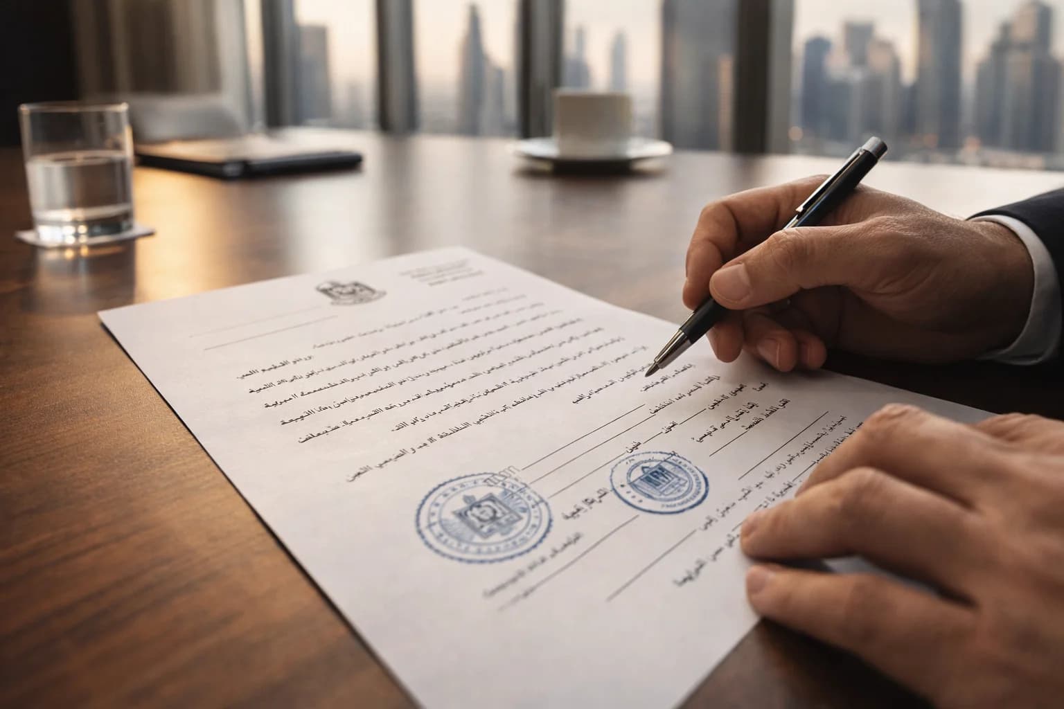 Uae moa memorandum association document