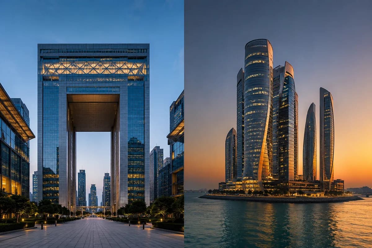 Abu Dhabi Global Market financial centre representing an ADGM FSRA crypto and virtual-asset license