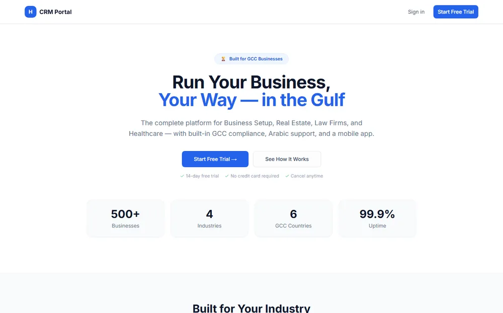 HenryClub CRM website by Henry Digital Hub
