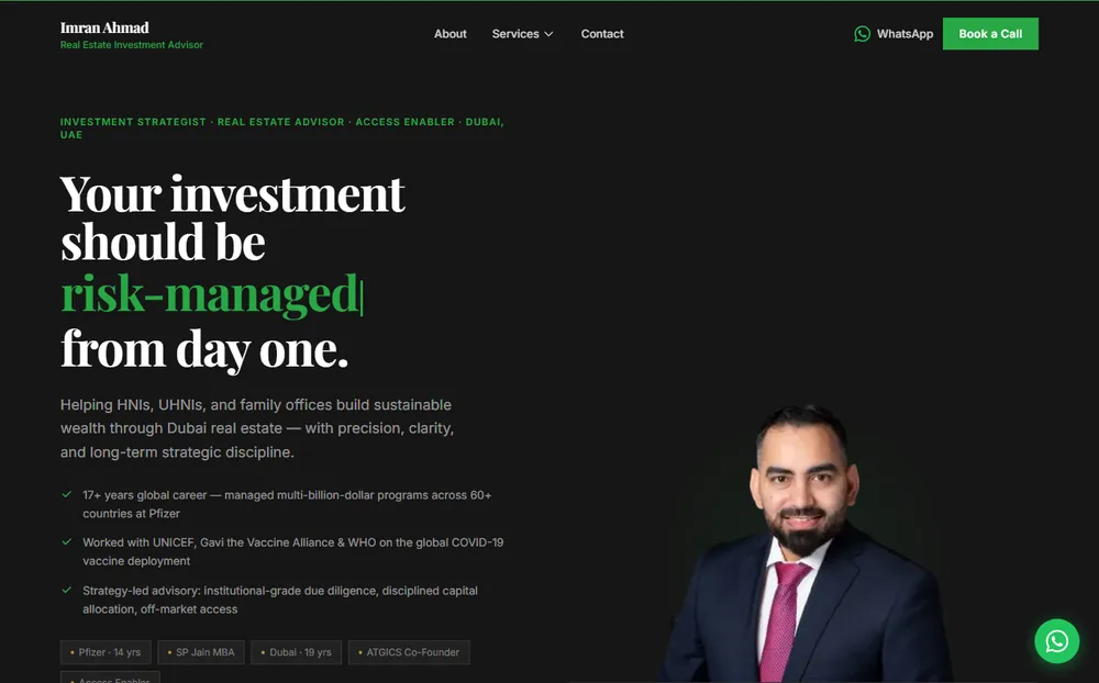 Imran Ahmad website by Henry Digital Hub