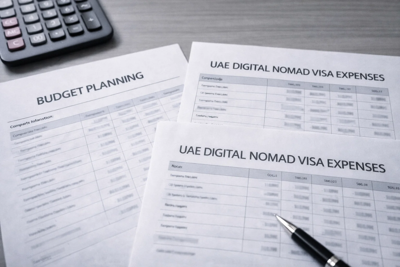 UAE visa cost breakdown by type including medical, Emirates ID, stamping and insurance
