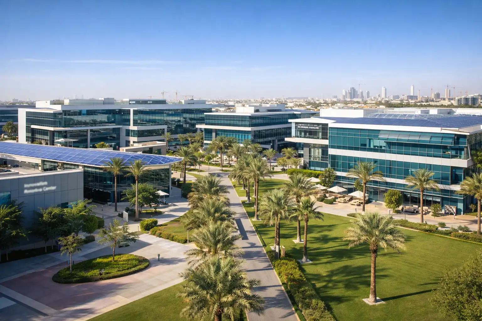 Dubai silicon oasis technology park campus