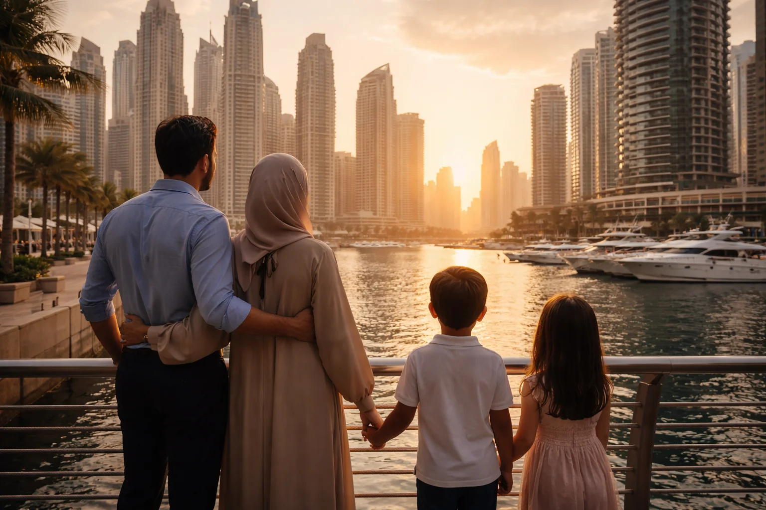 UAE family visa sponsorship for spouse, children and parents