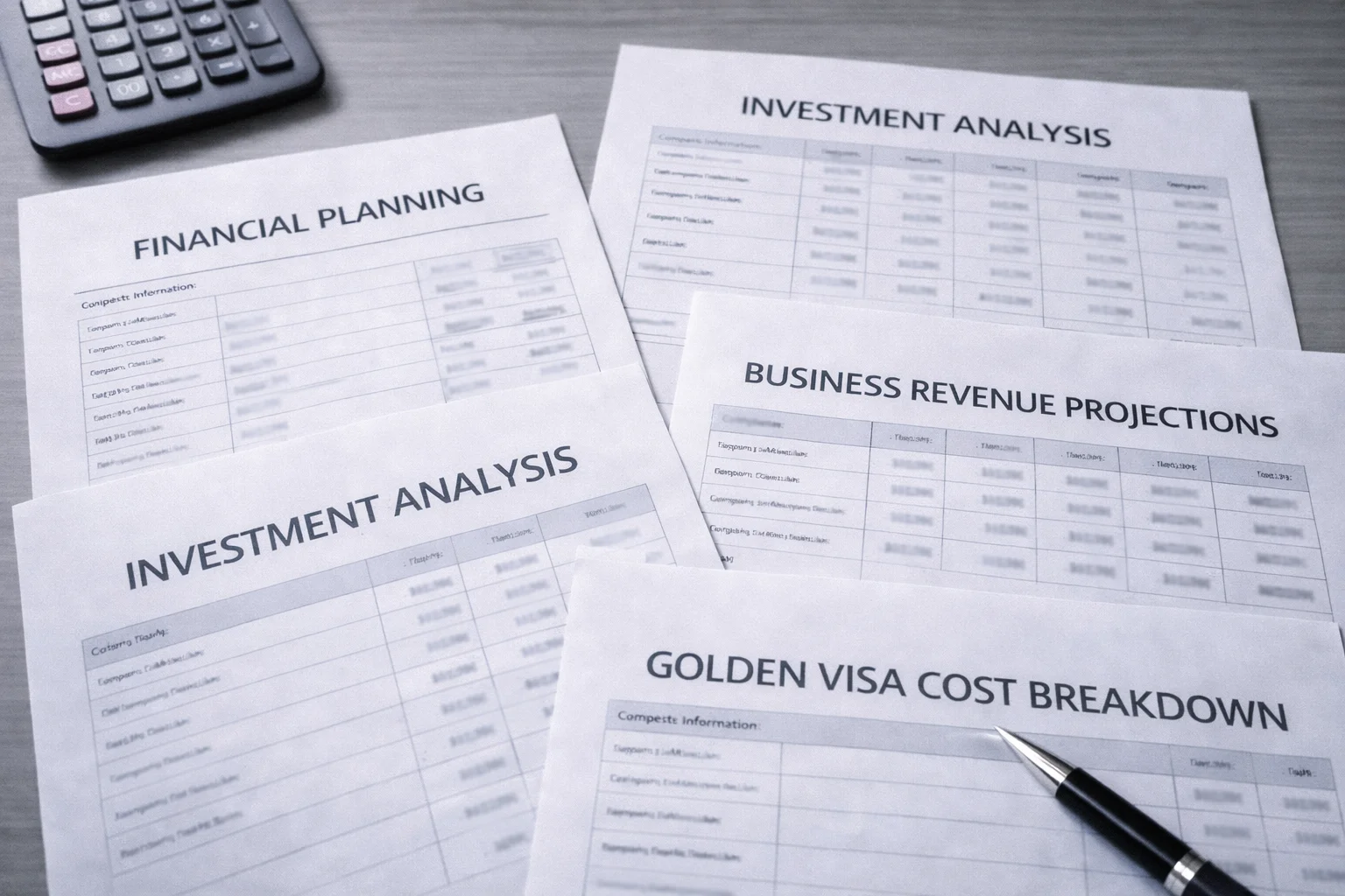 UAE Golden Visa eligibility and cost planning across the investment, salary and talent routes