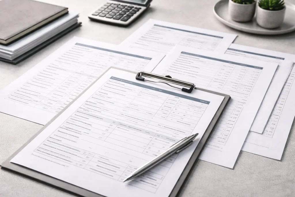 Official UAE business formation documents representing the systematic company setup process