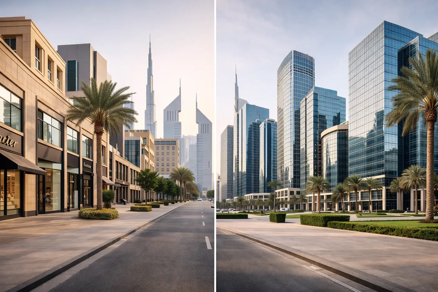 Uae mainland vs free zone business locations