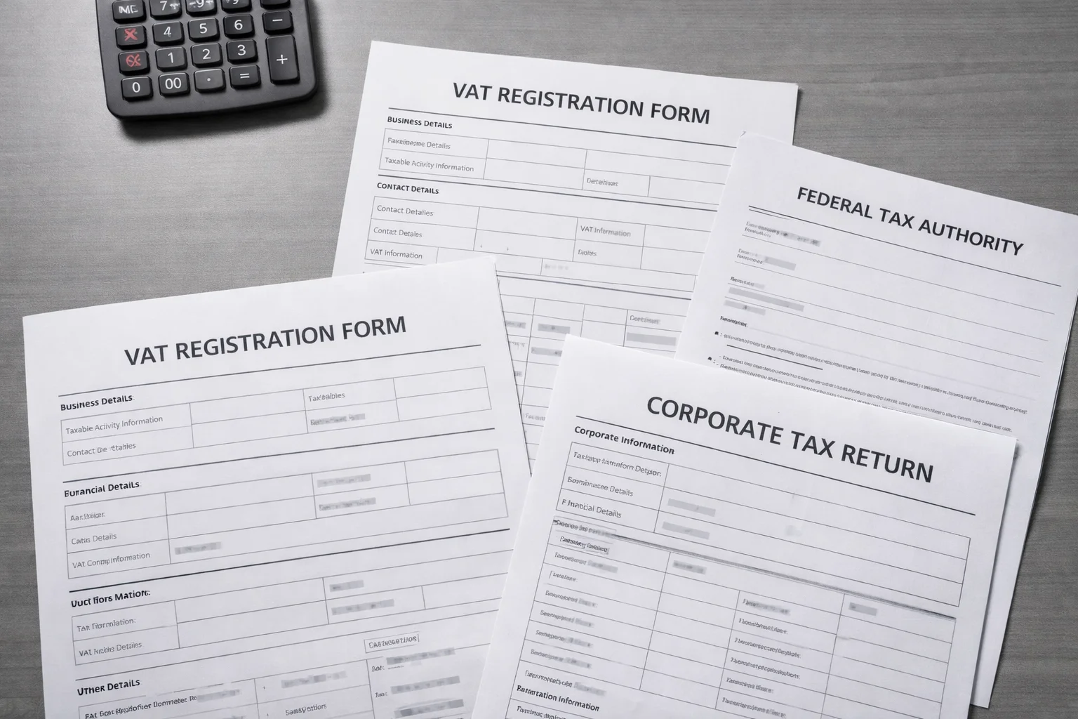 Uae tax compliance vat corporate tax documents