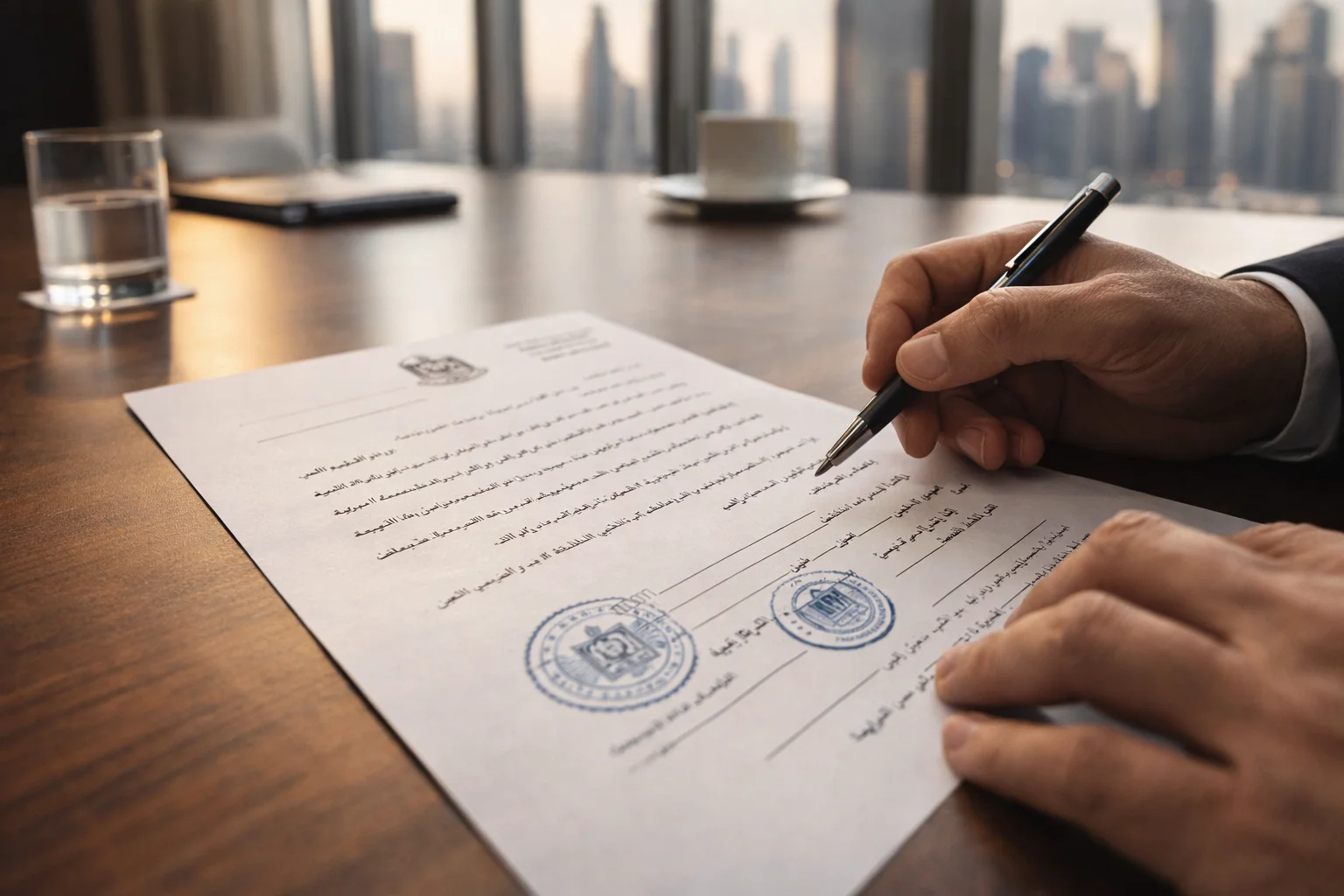 Uae moa memorandum association document