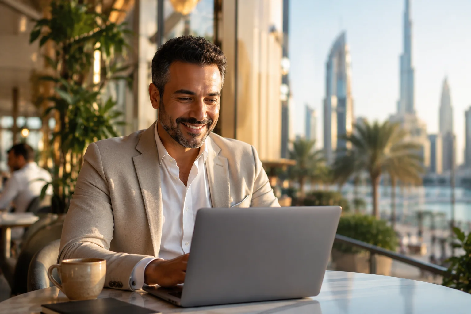 UAE e-invoicing and digital tax reporting setup in a Dubai office